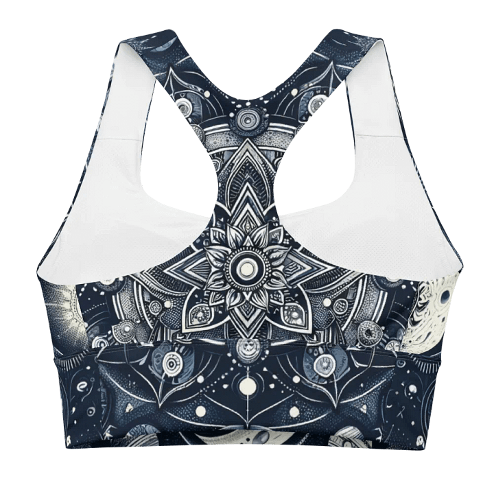 All-Over Print Longline Sports Bra product image (1)