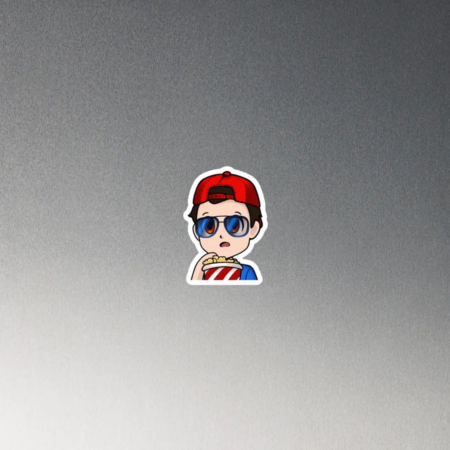 Eddie18 Popcorn Die-Cut Magnets product image (2)