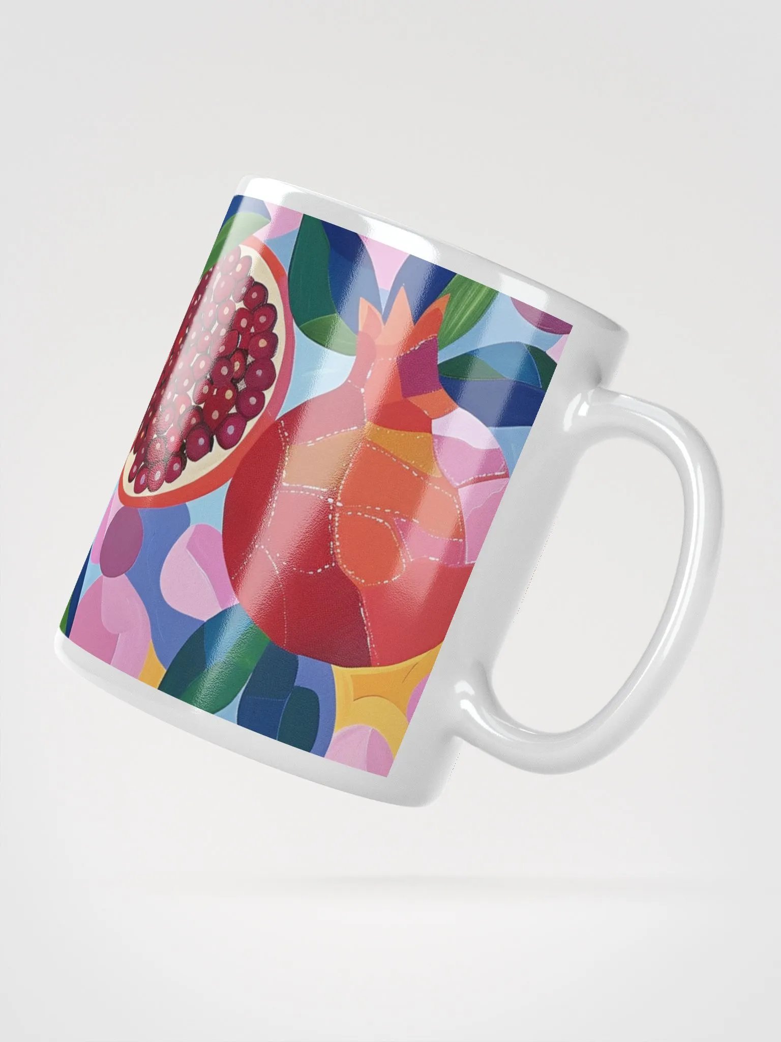 Vibrant Pomegranate Paradise Mug product image (6)