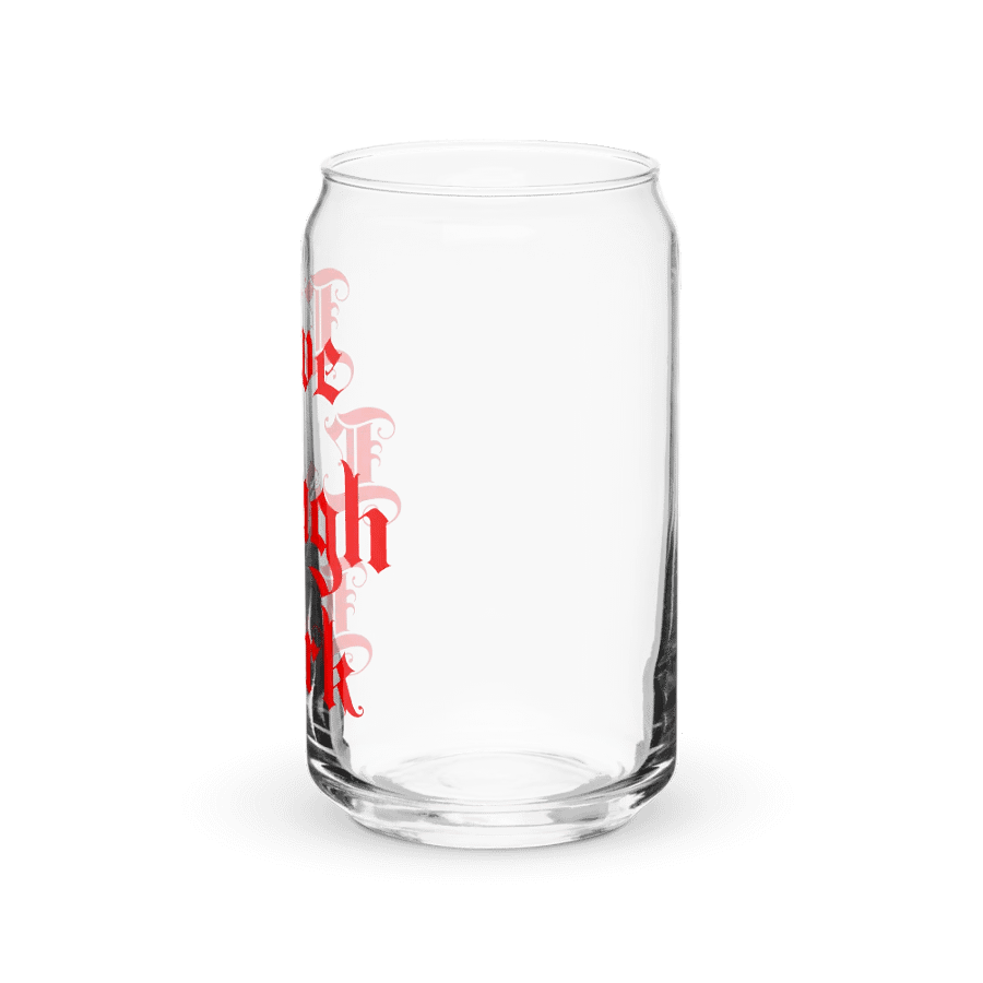 Live Laugh Lurk || 16 oz Can Shaped Glass product image (39)