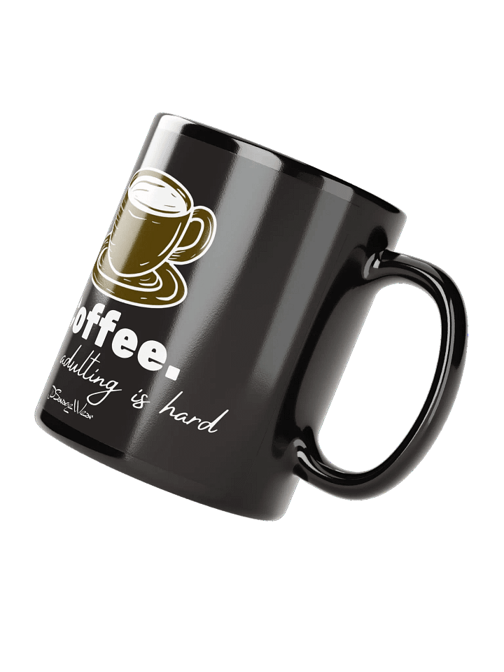 Savage Coffee. Because Adulting is Hard Vintage Coffee Mug product image (4)