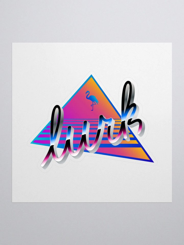 Lurk Retro Sticker product image (1)