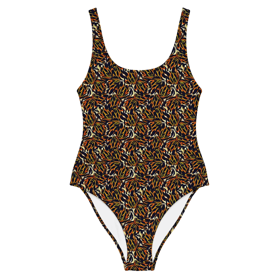 Tiger Flower | One-piece swimsuit product image (7)