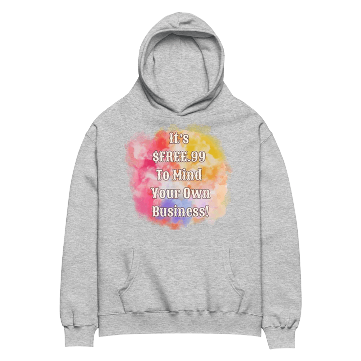 $FREE.99 Unisex Oversized Hoodie product image (32)