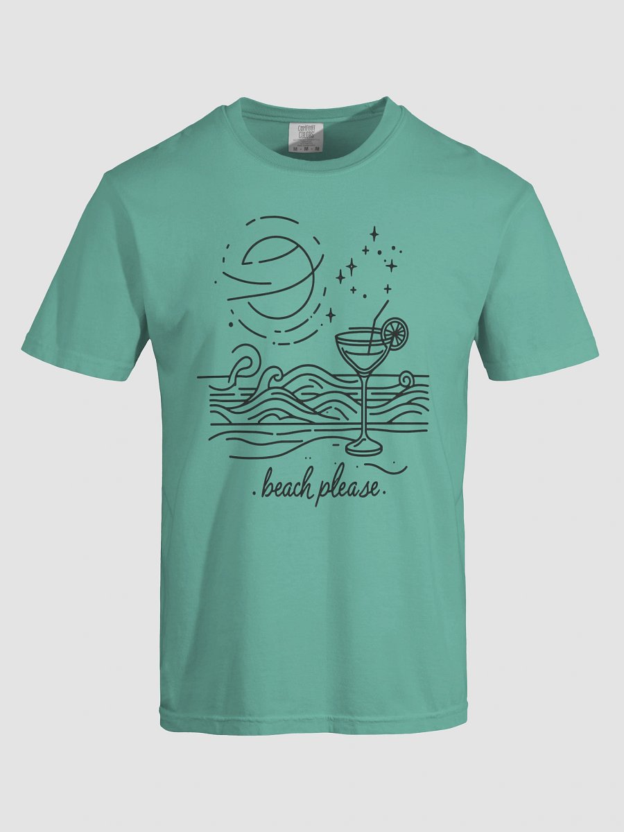 Beach Please Graphic T-Shirt product image (7)