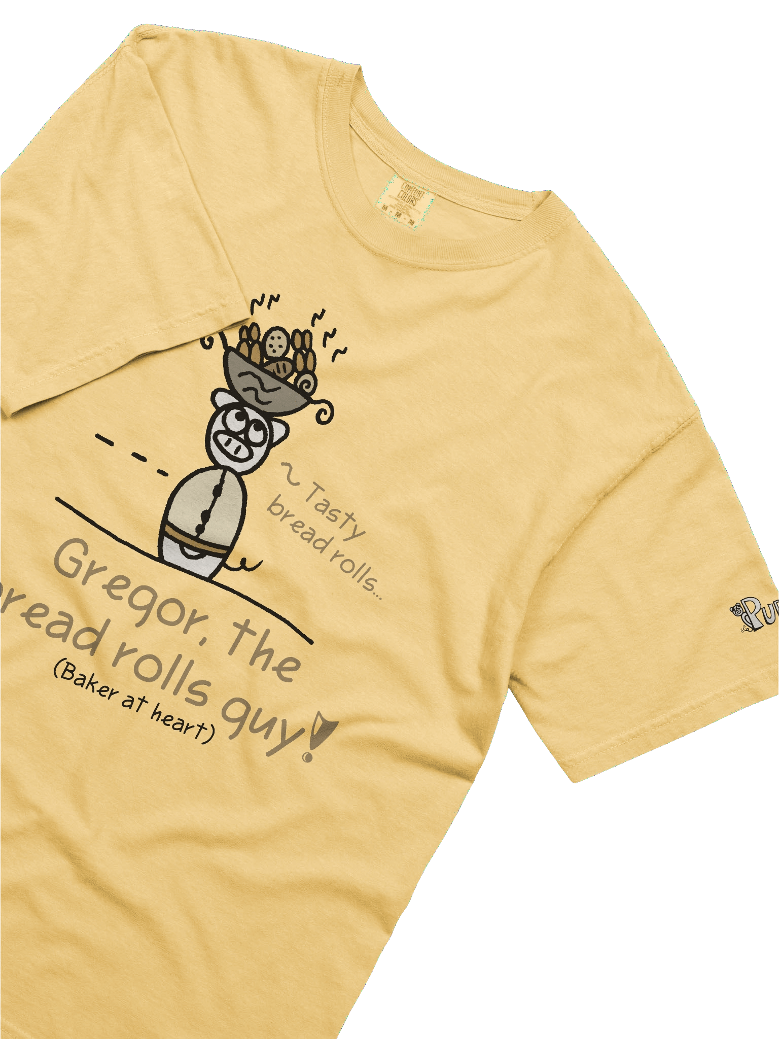 'Gregor, the bread rolls guy' Pupsies! Heavyweight T-Shirt product image (5)