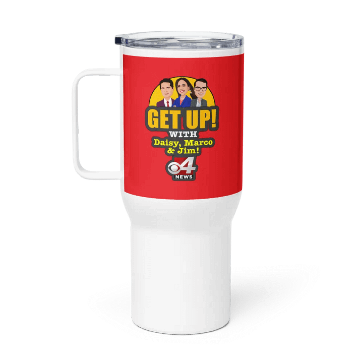 Get Up! With Daisy, Marco & Jim Sip Travel Mug product image (1)