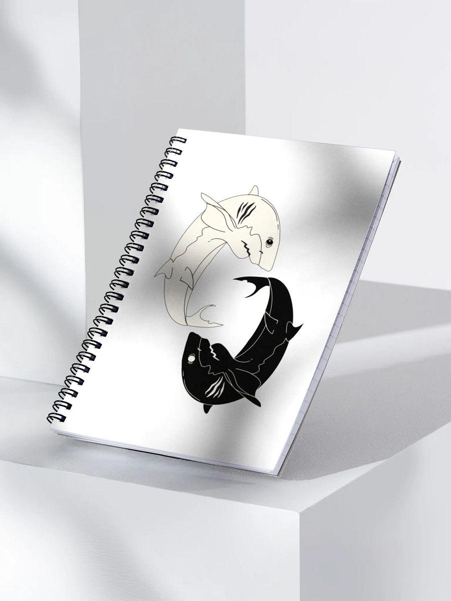 Yin And Yang Shark Notebook product image (4)