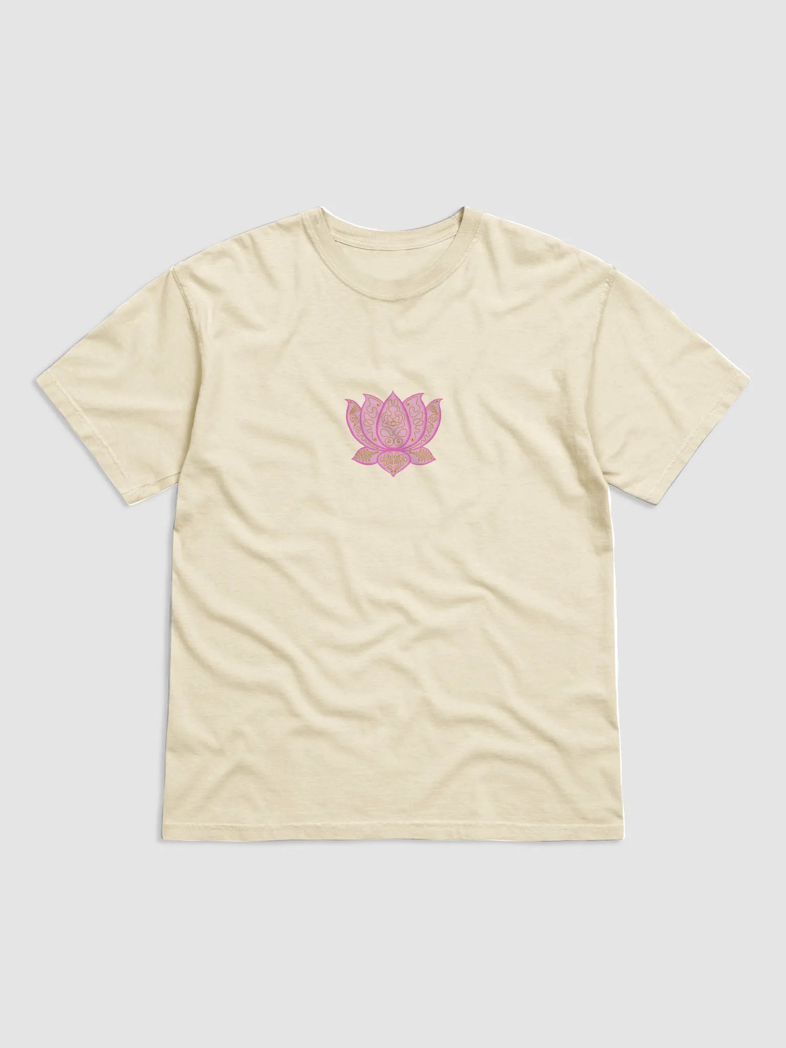 Golden Lotus Symmetry T-Shirt product image (1)