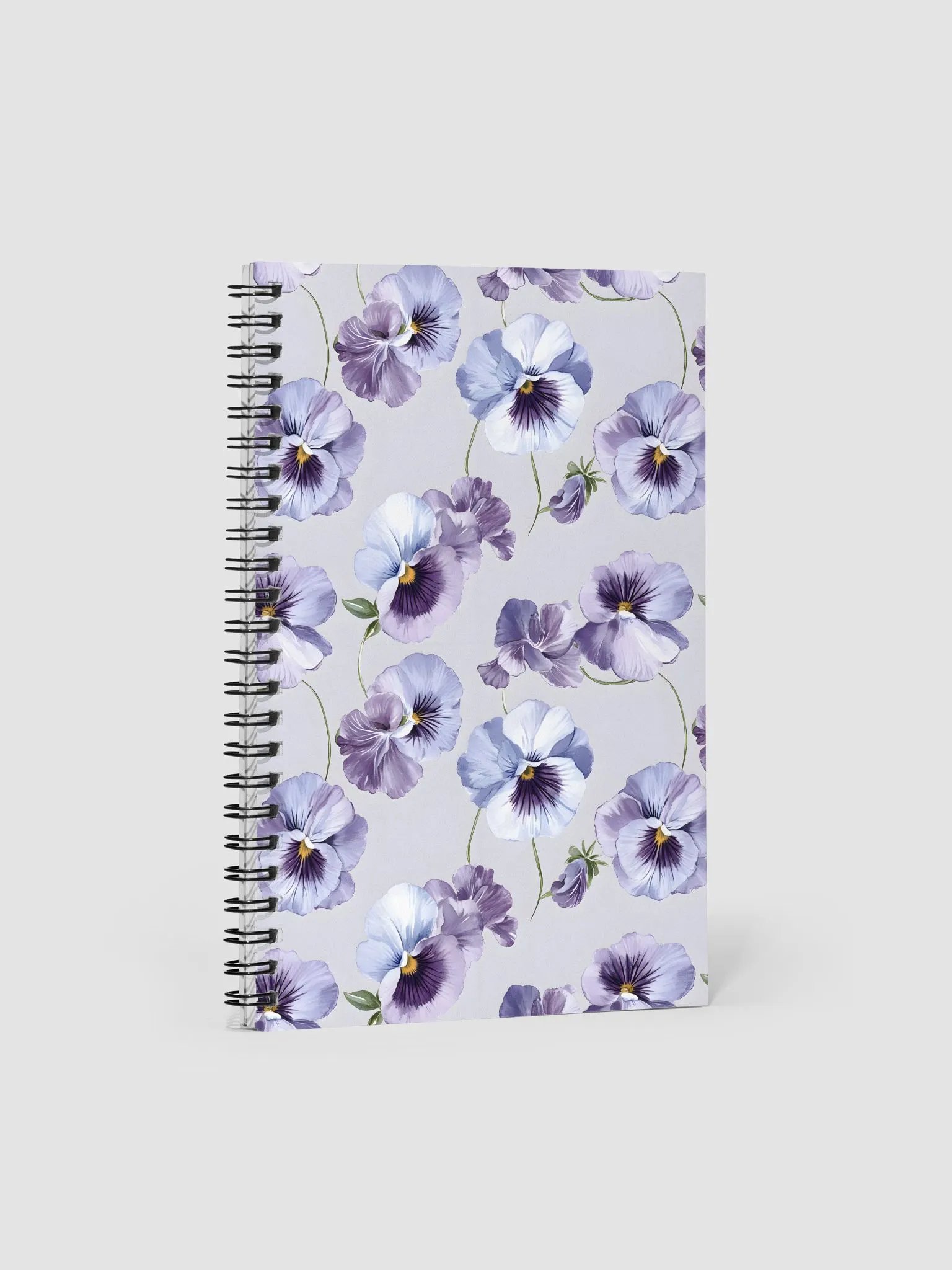 Pansy Spiral Notebook product image (1)