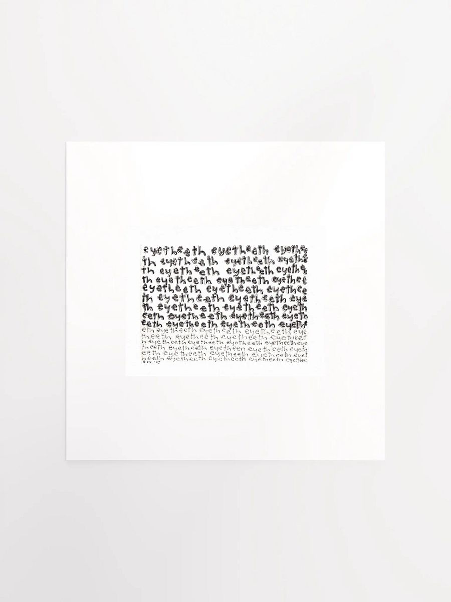 eyetheeth panel card print product image (3)
