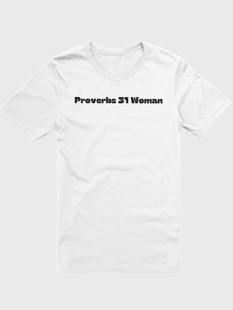 Proverbs 31 woman t-shirt product image (3)
