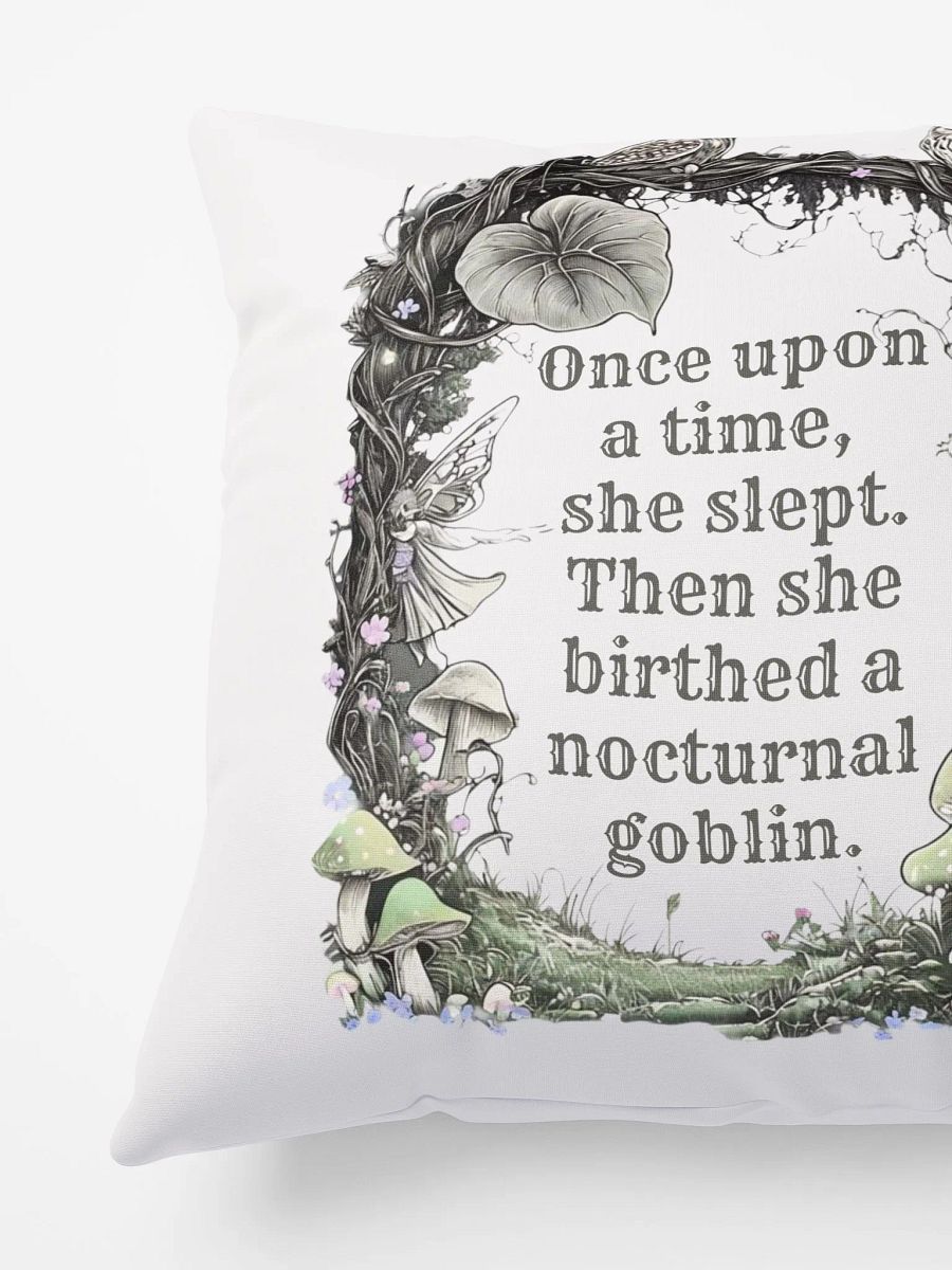 Once Upon A Time She Slept... - Funny Mom Pillow product image (6)