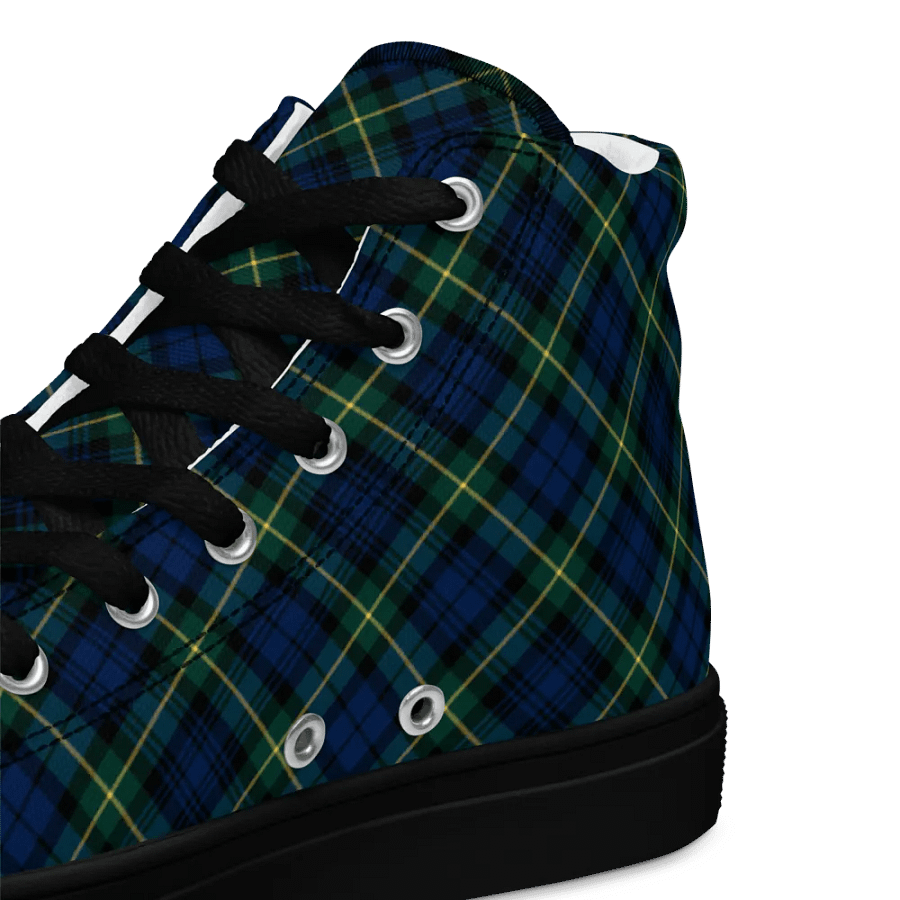 Gordon Tartan Men's High Top Shoes product image (12)