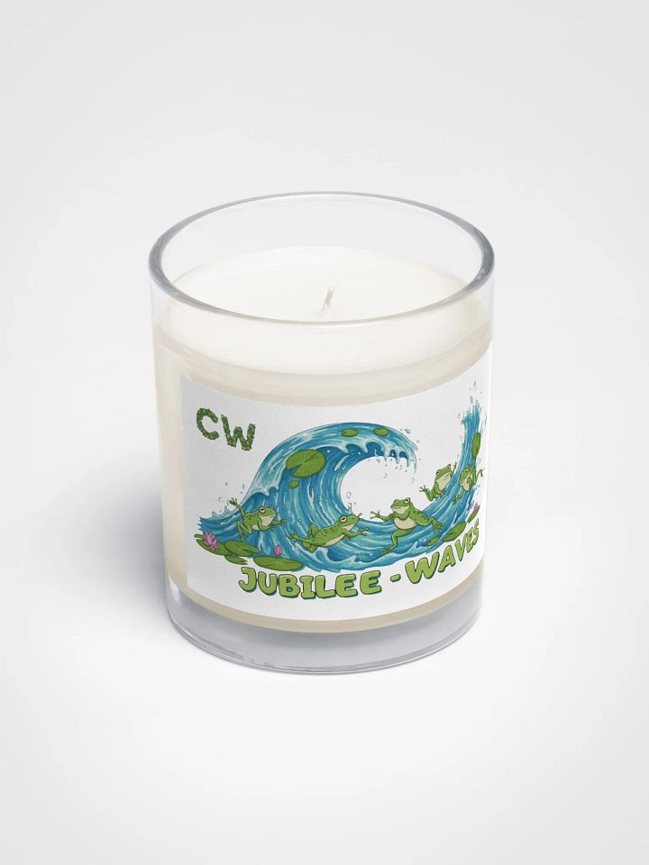 Frogs Jubilee Waves Soy Candle product image (2)