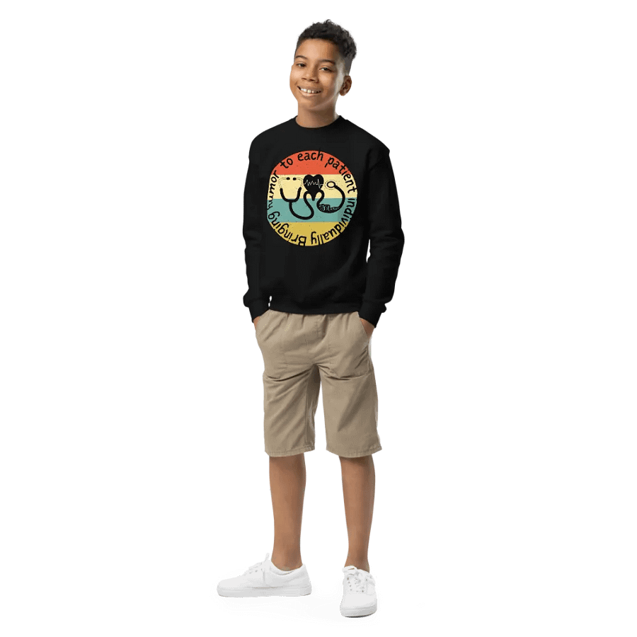 Bringing humor to each patient individually Retro Sweatshirt product image (1)