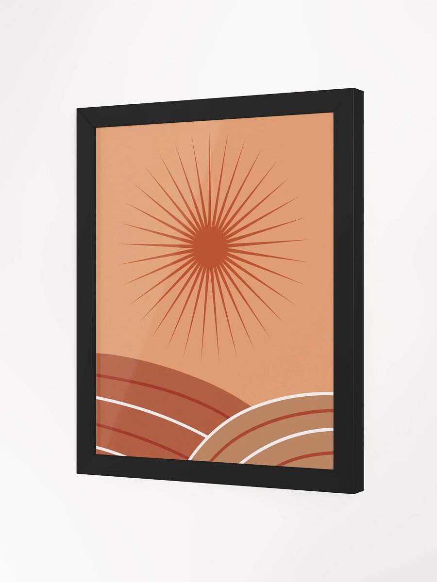 Sunburst Serenity Framed Poster product image (33)