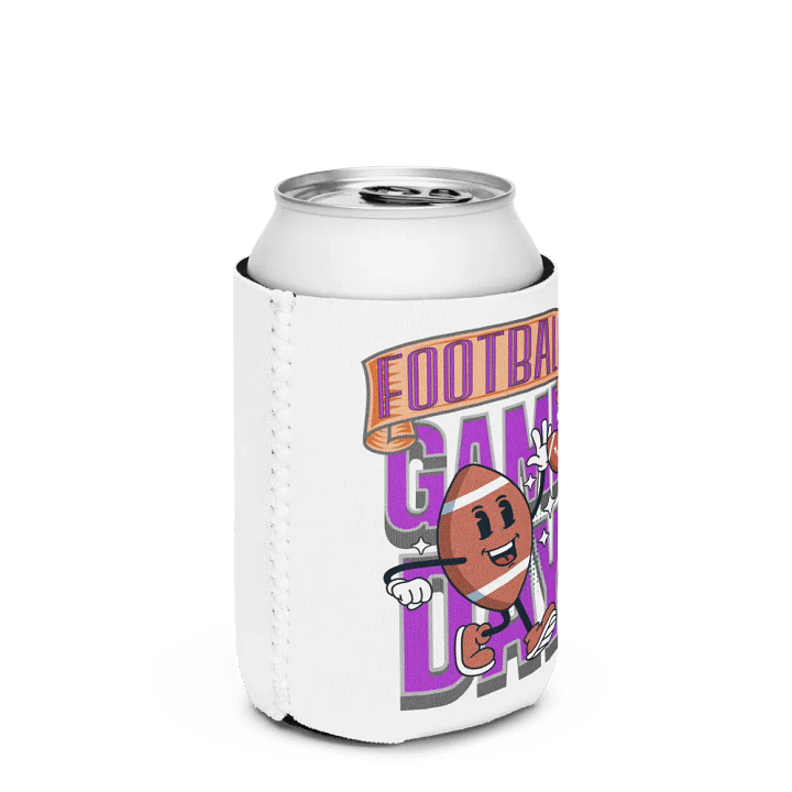 Game Day Football Can Cooler product image (2)