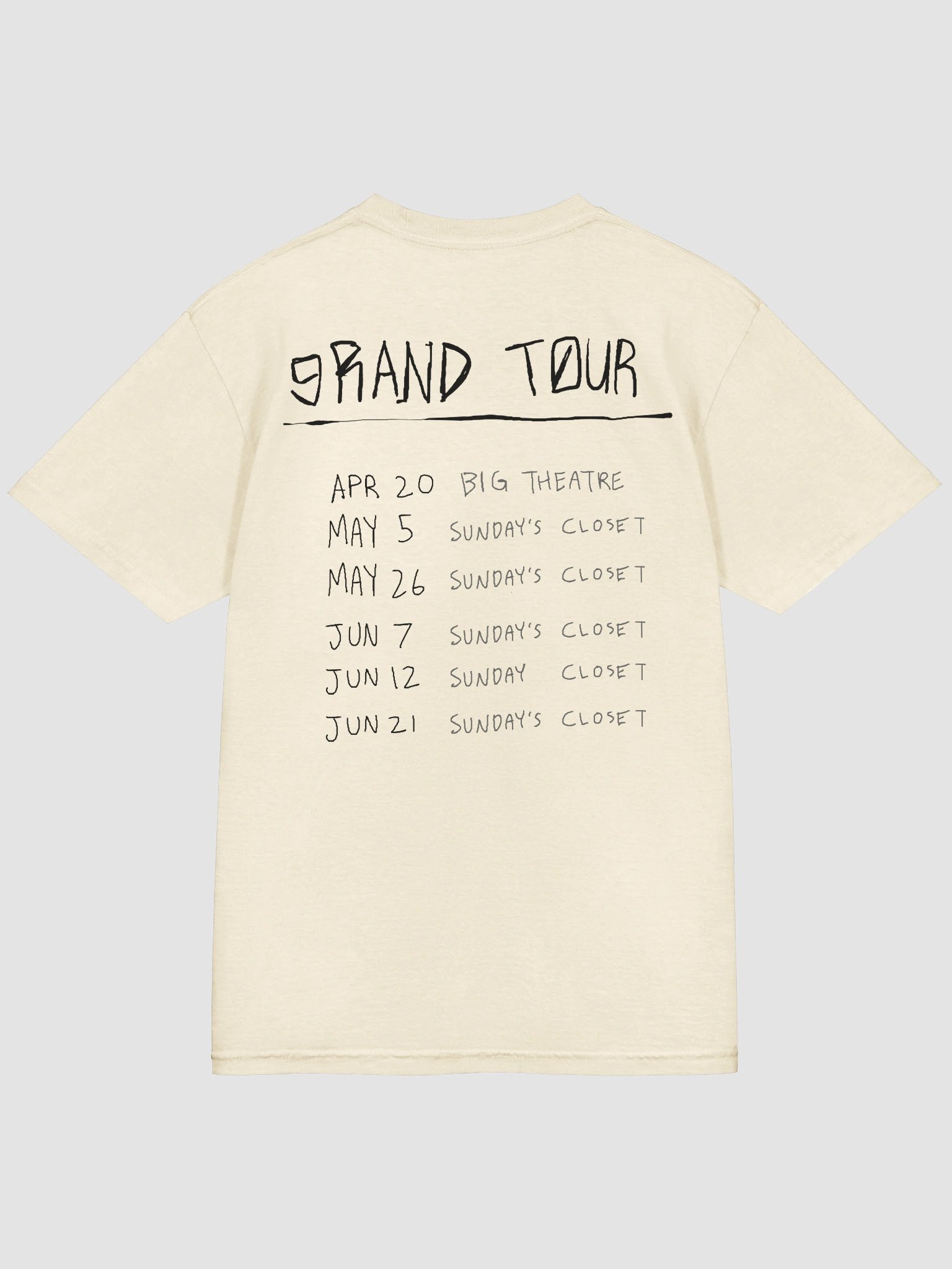 NAMELESS 9RAND TØUR T-Shirt product image (4)