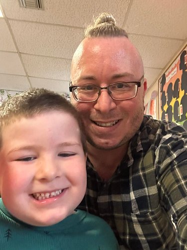 Friendsgiving at Logan’s school.