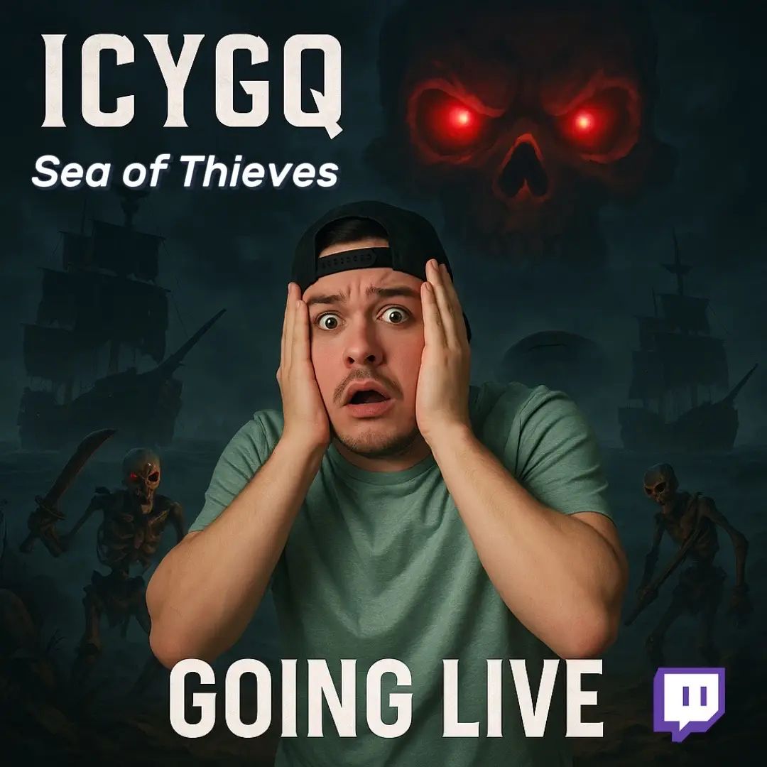 If you’re a real person you’ll follow and tap the screen for me! #SeaOfThieves #ICYGQ #GamingCommunity #PirateVibes #LiveStream #StreamerSupport #TwitchStreamer #fyp