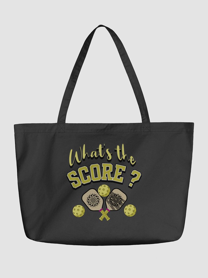 Whats The Score Pickleball Vibrant Tote Bag product image (2)