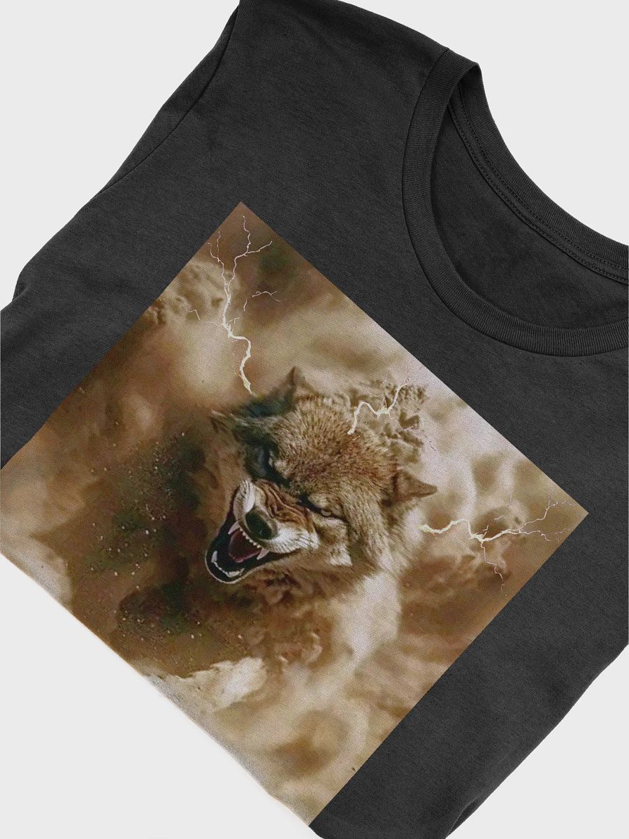 Thunderous Storm Wolf Unisex Tee product image (22)
