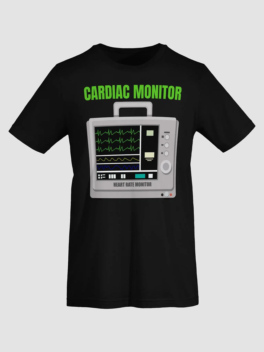 Heartbeat Graph Cardiac Monitor T-Shirt product image (49)