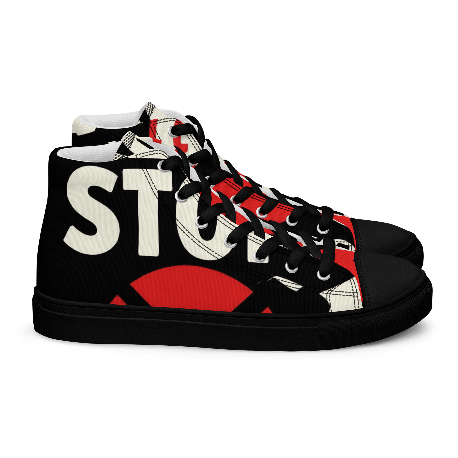 Stop Gun Violence Men's High Tops product image (2)