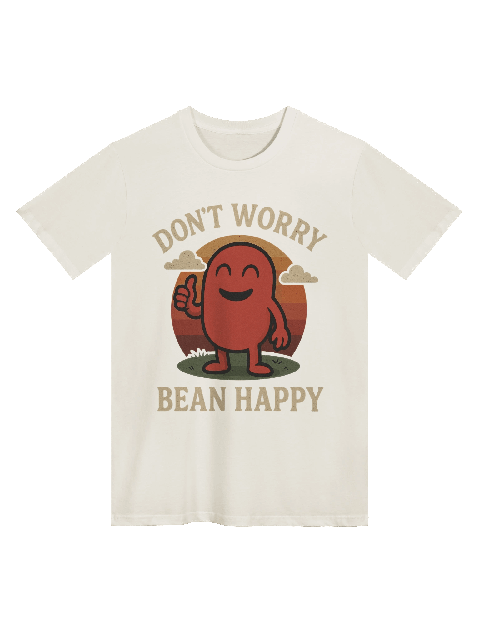 🌞 Don’t Worry, Bean Happy Tee 🫘✨ product image (1)
