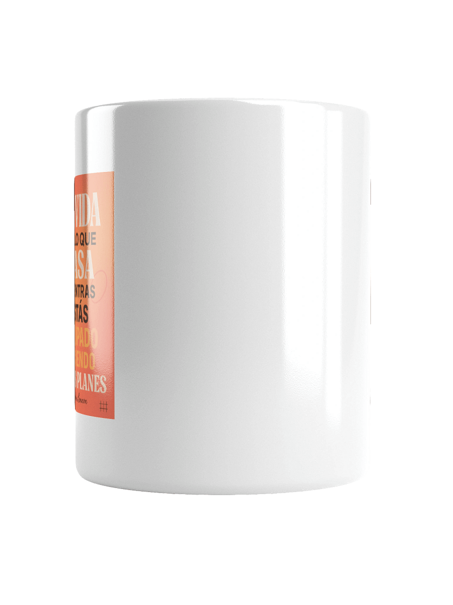 TAZA reflexiva moderno con cita vital de John Lennon en español product image (16)