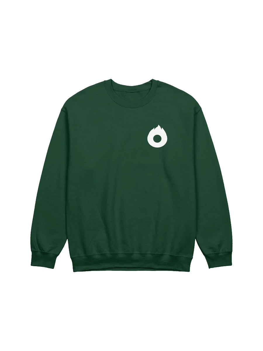 Slow Burn Flame Sweatshirt - White product image (2)