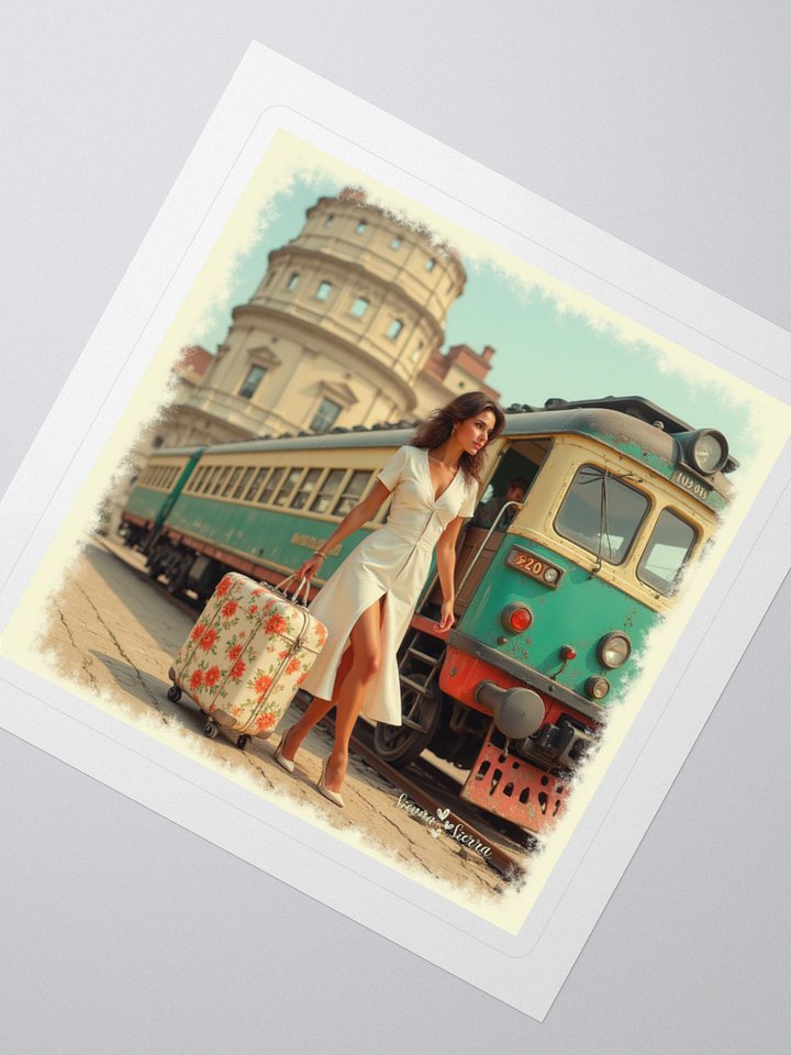 Retro Train Journey Stickers - Elegant Escape product image (2)