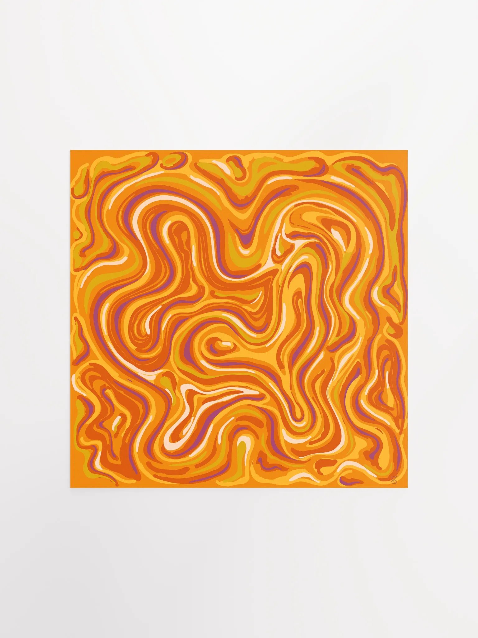 Swirling Dreamscape Matte Poster - Stone No. 6 product image (1)
