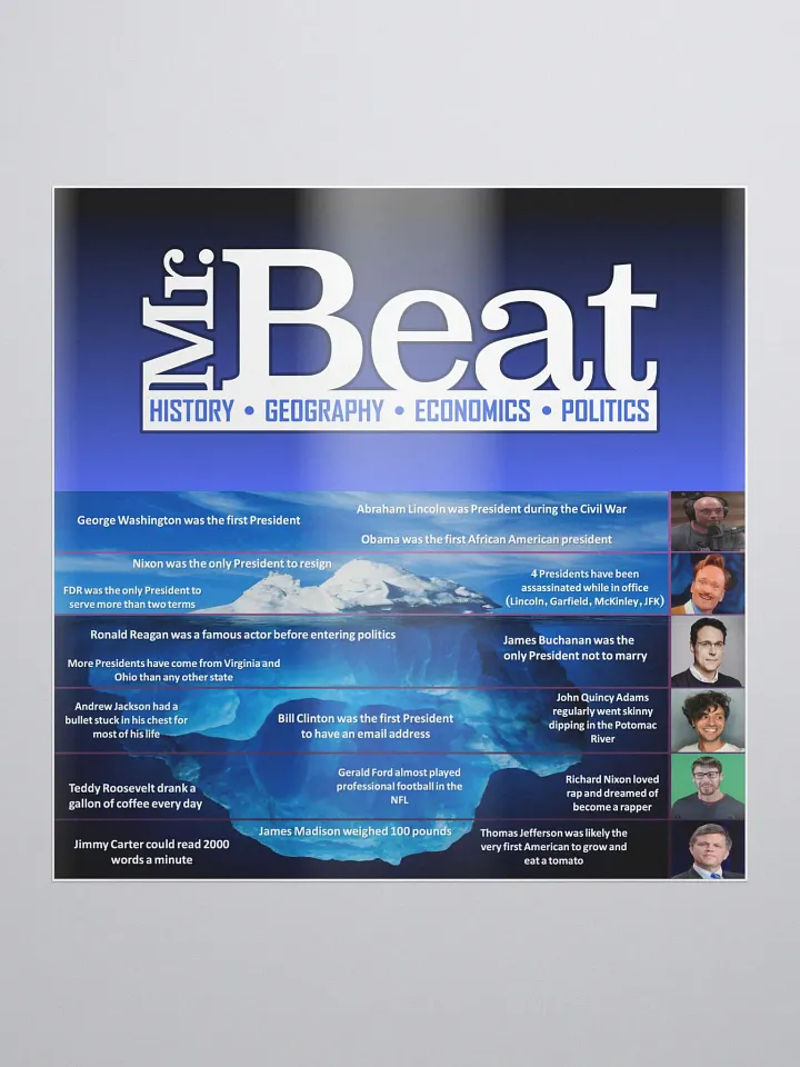 Mr. Beat Iceberg Stickers product image (1)