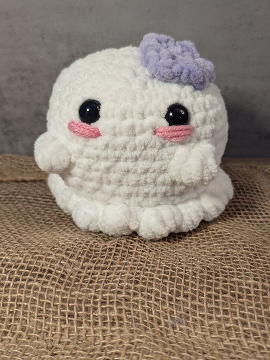 Ghost w Flower - Light Purple product image (1)
