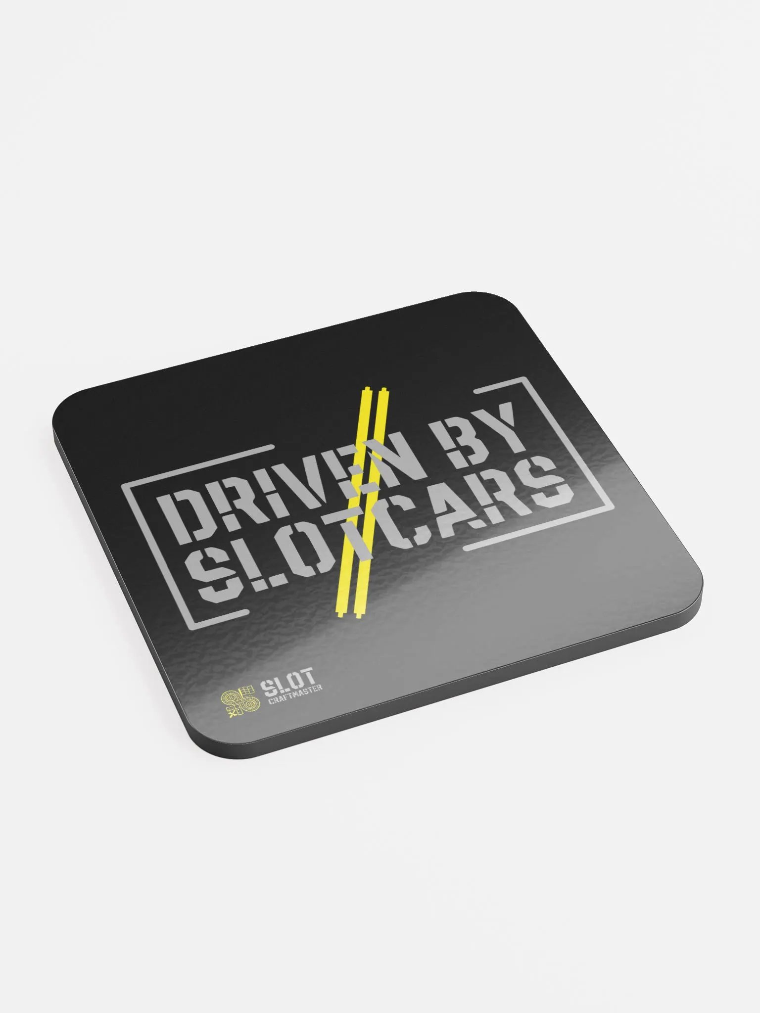 Driven by SlotCars: Glossed Cork Coaster product image (2)