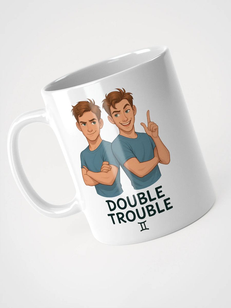 Gemini Duo White Glossy Mug product image (1)