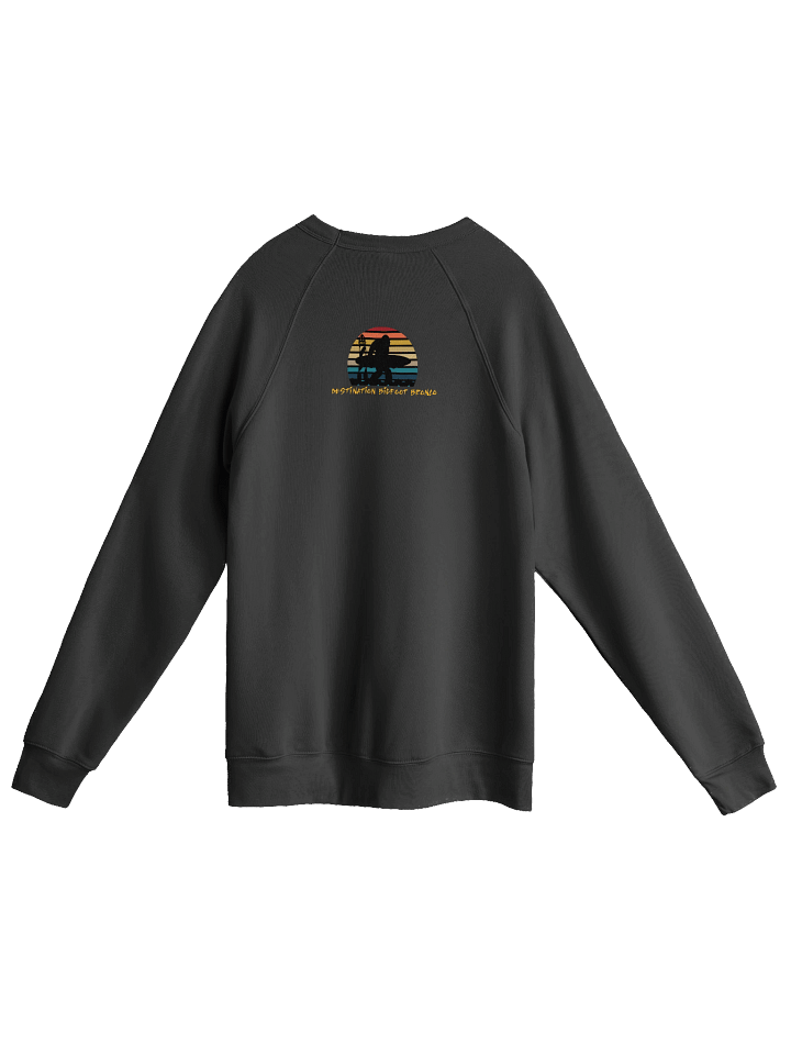 Destination Bigfoot Bronco Synthwave Bella+Canvas Unisex Sponge Fleece Raglan Sweatshirt (Multiple Colors Available) product image (7)