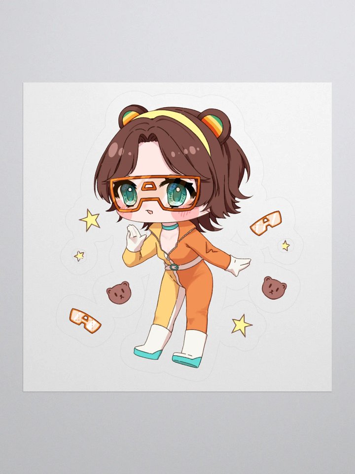 Chibi Bear Cutie Sticker product image (3)