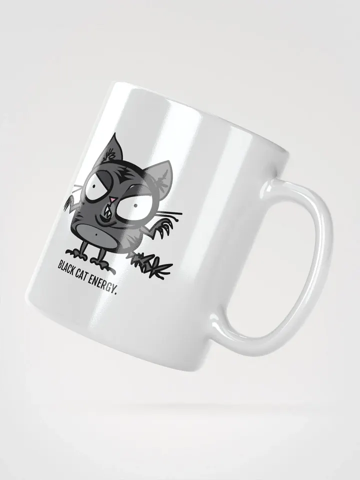 Black Cat Energy Cozy Mug product image (4)