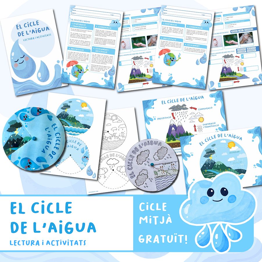 El cicle de l'aigua product image (1)