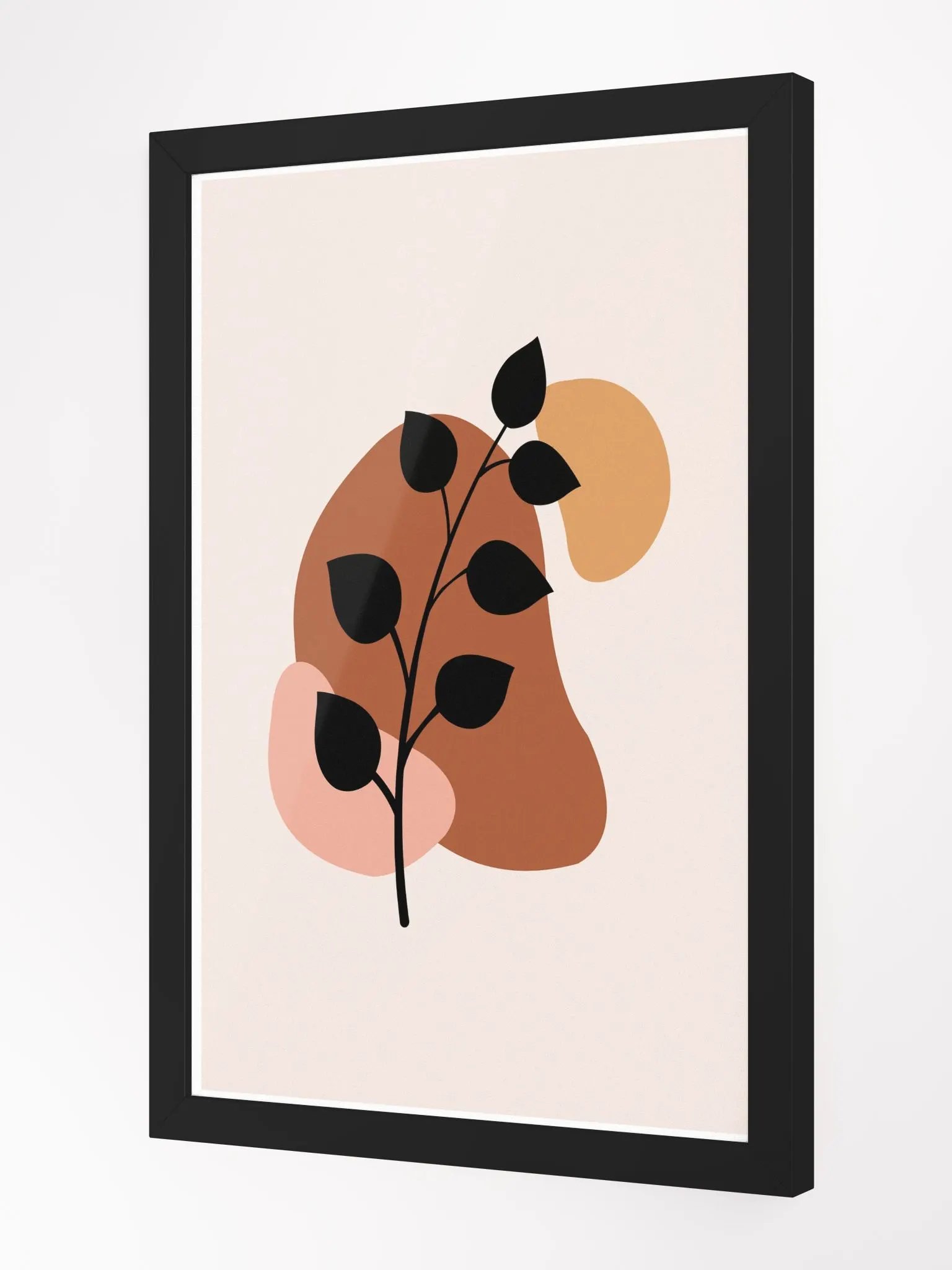 Minimalist Botanical Branch Framed Poster product image (9)