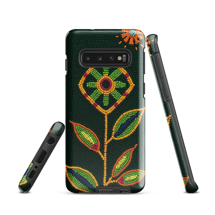 Flower Faux-Beadwork Tough Case product image (1)