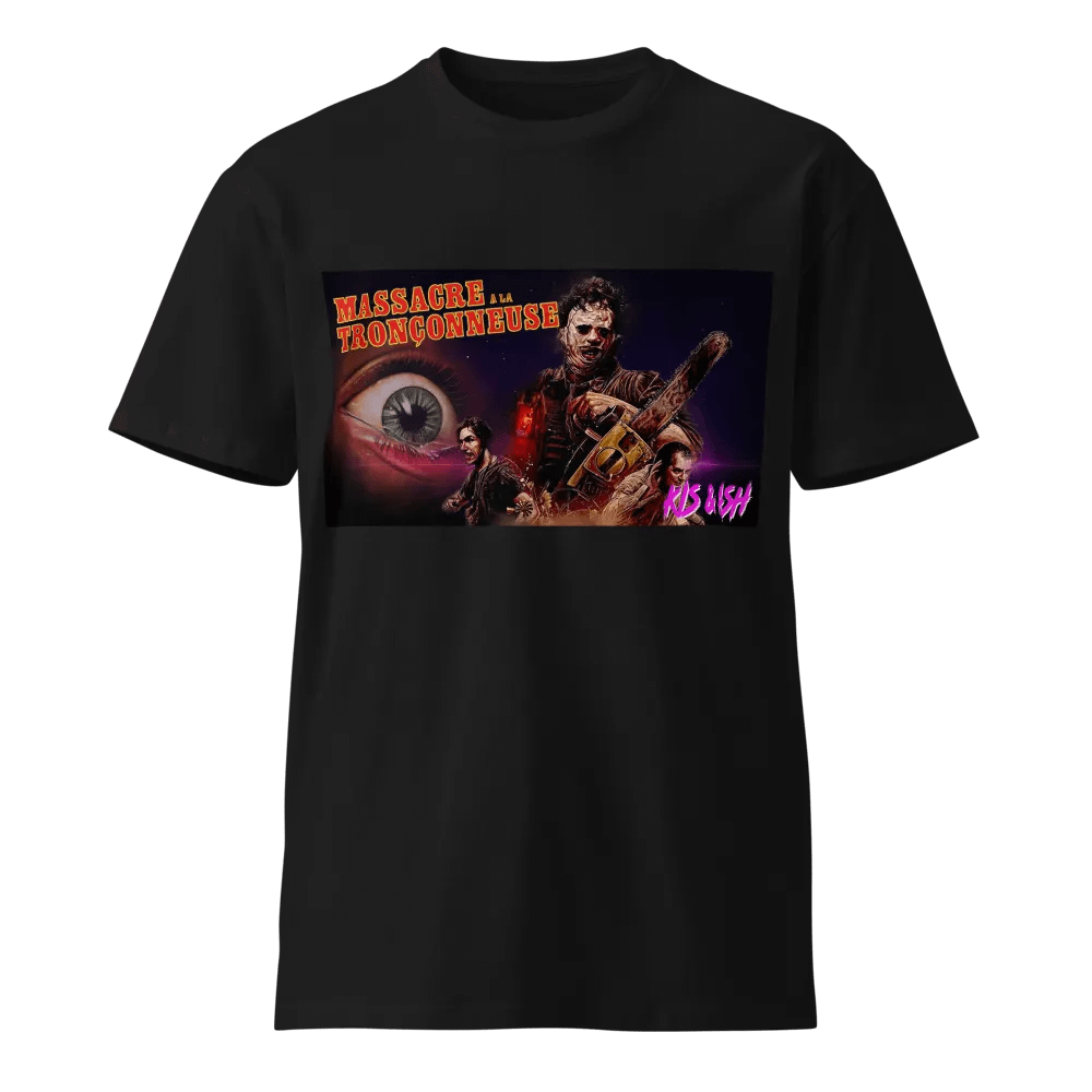 T-shirt Kis & Ash Massacre à la Tronconeuse product image (1)
