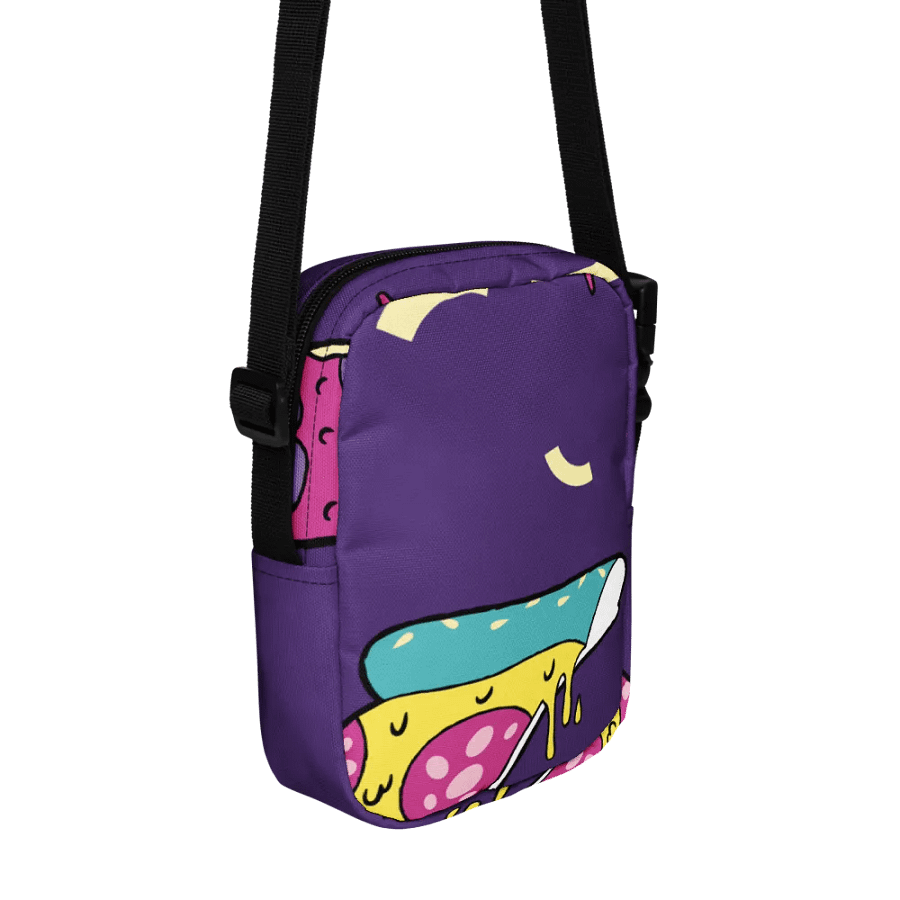 Cheesy Delight All-Over Print Crossbody Bag product image (3)
