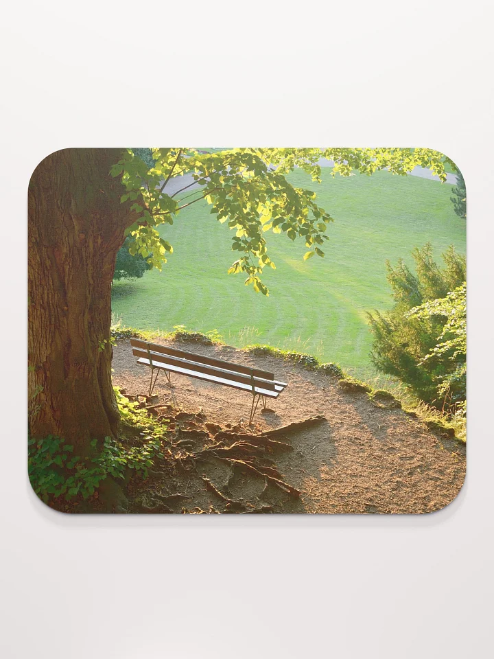 Mauspad - Parkbank unter einem Baum product image (2)