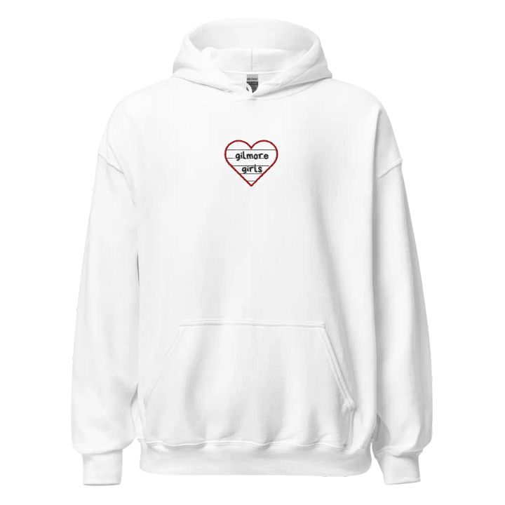 Gilmore Girls Heart Embroidered hoodie product image (2)
