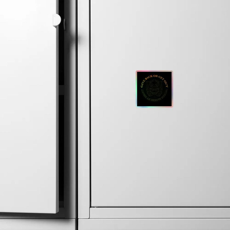 Foo Dog holographic sticker 1 product image (4)