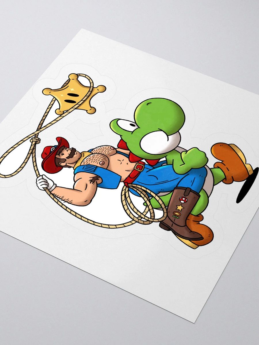 Cowboy Plumber Sticker product image (5)